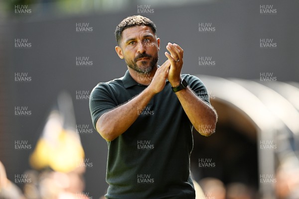 150826 - Newport County v Rochdale - Sky Bet League 2 - Newport County Head Coach, Hayden Mullins