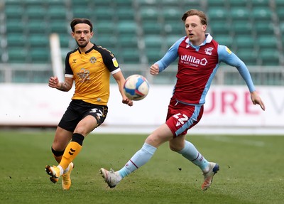 Newport County v Scunthorpe United 270421