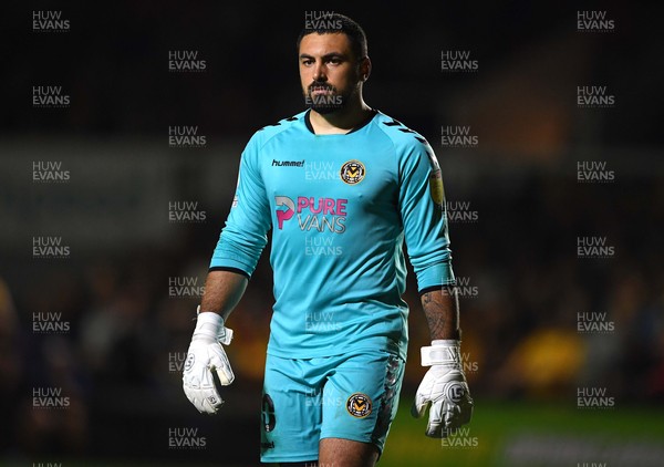 250821 - Newport County v Southampton - Carabao Cup - Nick Townsend of Newport County looks dejected