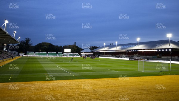 181022 - Newport County v Southampton U21 - Papa Johns Trophy - A general view of Rodney Parade ahead of the match
