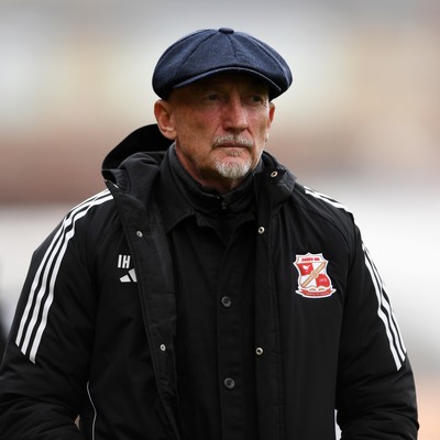 041025 - Newport County v Swindon Town - Sky Bet League 2 - Ian Holloway, Swindon Manager