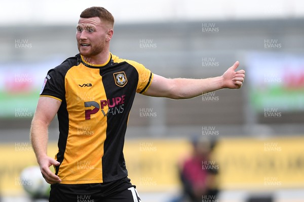 041025 - Newport County v Swindon Town - Sky Bet League 2 - Lee Jenkins of Newport County
