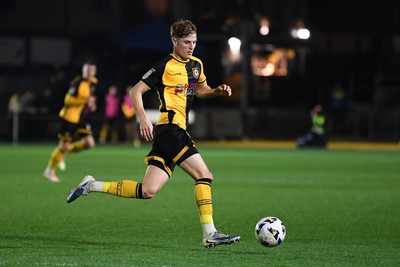 030326 - Newport County v Tranmere Rovers - Sky Bet League 2 - Tom Davies of Newport County