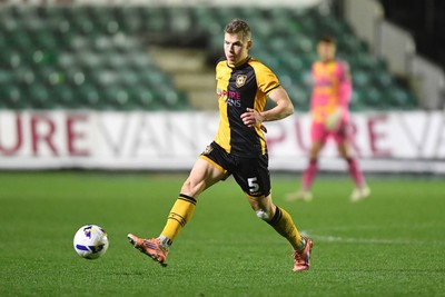 030326 - Newport County v Tranmere Rovers - Sky Bet League 2 - Sven Sprangler of Newport County