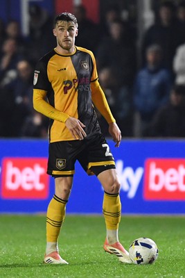 030326 - Newport County v Tranmere Rovers - Sky Bet League 2 - Ryan Delaney of Newport County