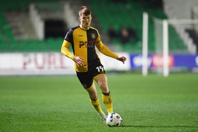 030326 - Newport County v Tranmere Rovers - Sky Bet League 2 - Ged Garner of Newport County