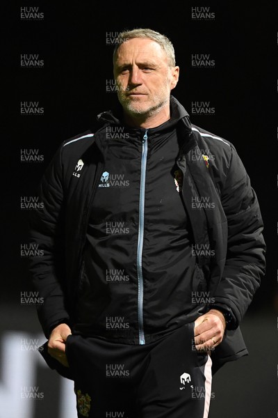 030326 - Newport County v Tranmere Rovers - Sky Bet League 2 - Andy Crosby, Tranmere Manager
