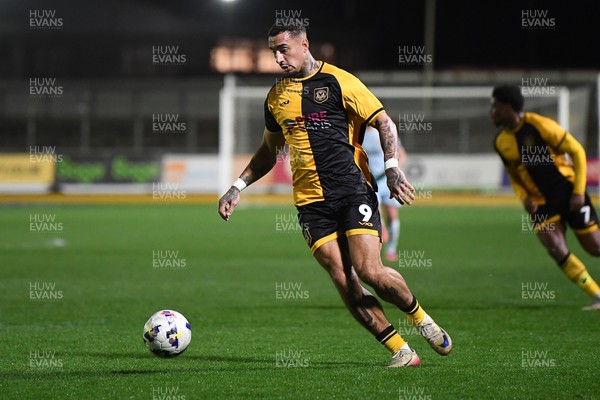 030326 - Newport County v Tranmere Rovers - Sky Bet League 2 - Courtney Baker-Richardson of Newport County