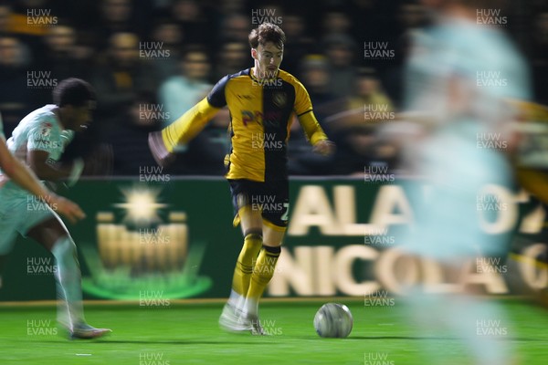 030326 - Newport County v Tranmere Rovers - Sky Bet League 2 - Michael Spellman of Newport County