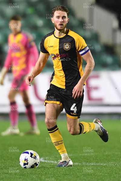 030326 - Newport County v Tranmere Rovers - Sky Bet League 2 - Matthew Baker of Newport County