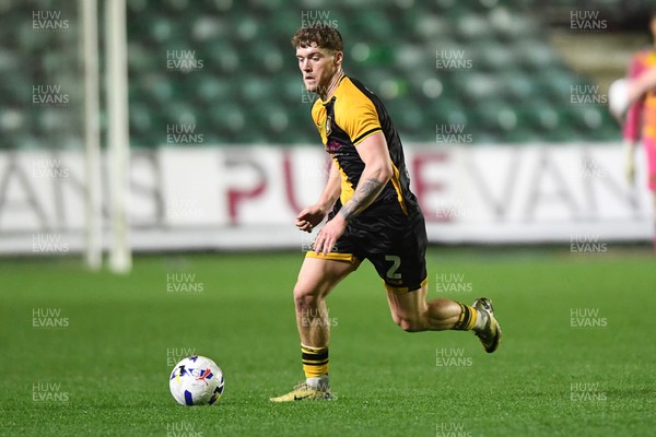030326 - Newport County v Tranmere Rovers - Sky Bet League 2 - Cameron Evans of Newport County