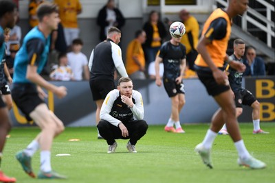 030525 - Newport County v Tranmere Rovers - Sky Bet League 2 - Newport Player Liaison Officer Mark O’Brien