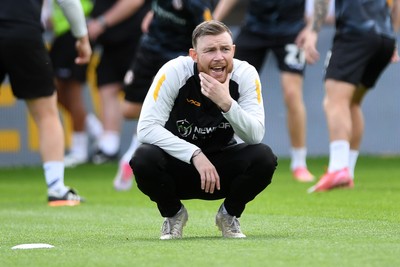 030525 - Newport County v Tranmere Rovers - Sky Bet League 2 - Newport Player Liaison Officer Mark O’Brien
