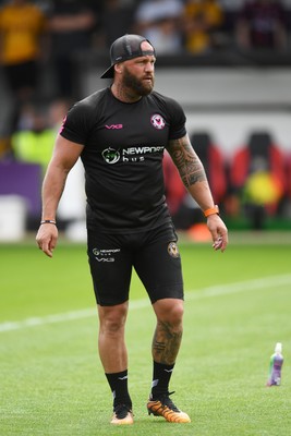 030525 - Newport County v Tranmere Rovers - Sky Bet League 2 - Newport Kit Man David Pipe