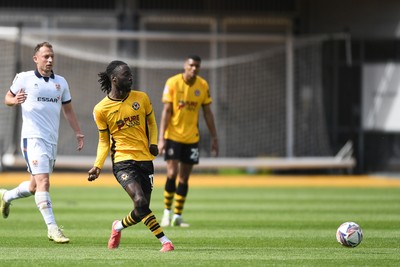 030525 - Newport County v Tranmere Rovers - Sky Bet League 2 - Cameron Antwi of Newport County