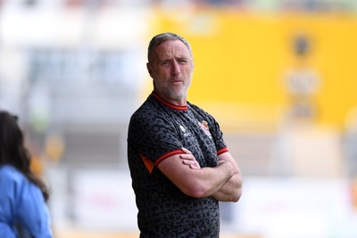 030525 - Newport County v Tranmere Rovers - Sky Bet League 2 - Andy Crosby, Tranmere Manager
