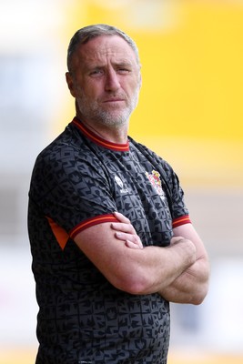 030525 - Newport County v Tranmere Rovers - Sky Bet League 2 - Andy Crosby, Tranmere Manager