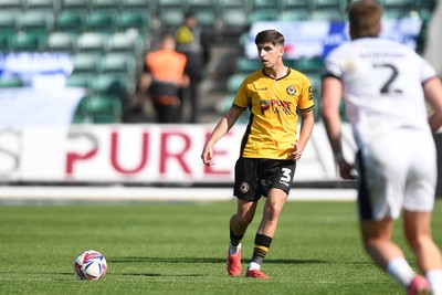 030525 - Newport County v Tranmere Rovers - Sky Bet League 2 - Anthony Glennon of Newport County