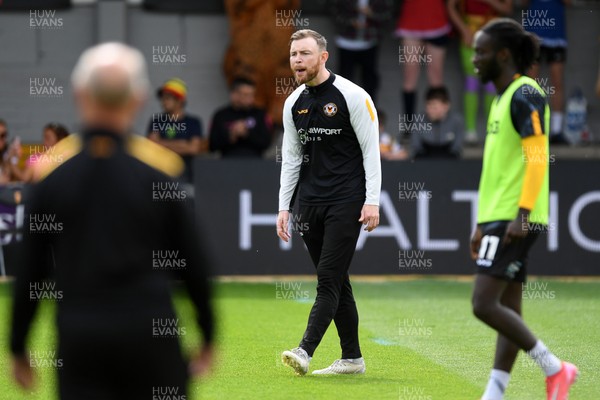 030525 - Newport County v Tranmere Rovers - Sky Bet League 2 - Newport Player Liaison Officer Mark O’Brien