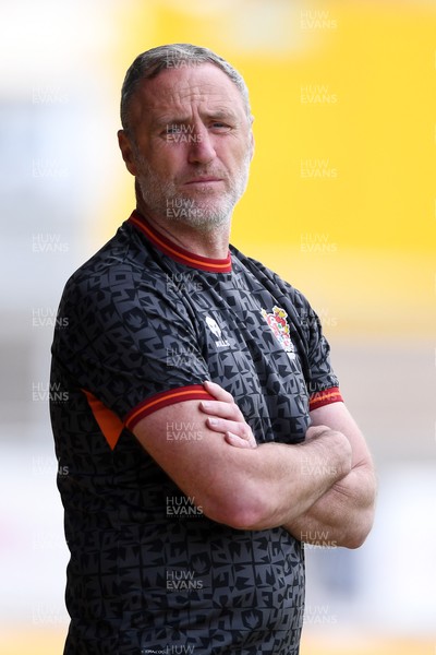 030525 - Newport County v Tranmere Rovers - Sky Bet League 2 - Andy Crosby, Tranmere Manager