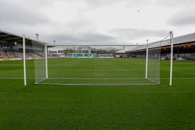 130424 - Newport County v Tranmere Rovers - Sky Bet League 2 -  General view inside Rodney Parade before today’s game