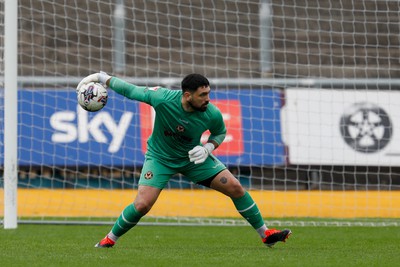 130424 - Newport County v Tranmere Rovers - Sky Bet League 2 -  Nick Townsend of Newport County