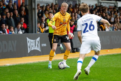 130424 - Newport County v Tranmere Rovers - Sky Bet League 2 -  Harrison Bright of Newport County