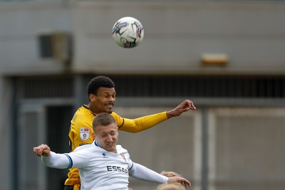 130424 - Newport County v Tranmere Rovers - Sky Bet League 2 -  Kyle Jameson of Newport County