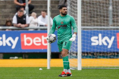 130424 - Newport County v Tranmere Rovers - Sky Bet League 2 -  Nick Townsend of Newport County