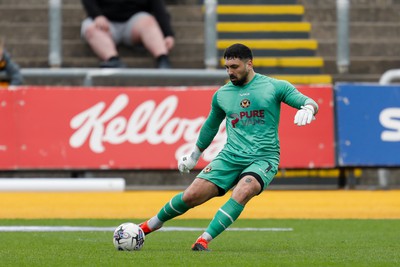 130424 - Newport County v Tranmere Rovers - Sky Bet League 2 -  Nick Townsend of Newport County