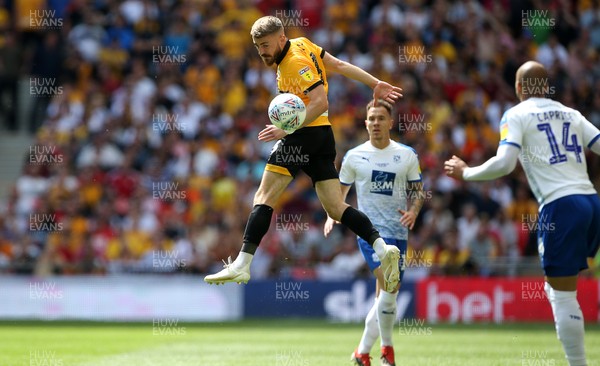 250519 - Newport County v Tranmere Rovers - SkyBet League Two Play-off Final - Dan Butler of Newport County