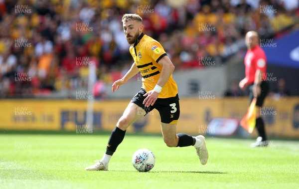250519 - Newport County v Tranmere Rovers - SkyBet League Two Play-off Final - Dan Butler of Newport County