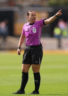 290826 Newport County v Tranmere Rovers, EFL Sky Bet League 2 - Referee Emily Heaslip