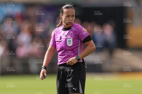 290826 Newport County v Tranmere Rovers, EFL Sky Bet League 2 - Referee Emily Heaslip