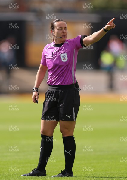 290826 Newport County v Tranmere Rovers, EFL Sky Bet League 2 - Referee Emily Heaslip