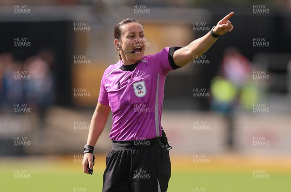 290826 Newport County v Tranmere Rovers, EFL Sky Bet League 2 - Referee Emily Heaslip