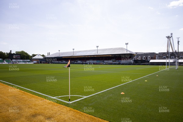050822 - Newport County v Walsall - Sky Bet League 2 - General View of Rodney Parade ahead of the match