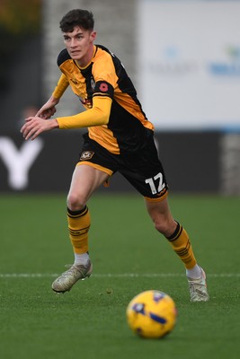 081125 - Newport County v Walsall - Sky Bet League 2 - Joe Thomas of Newport County