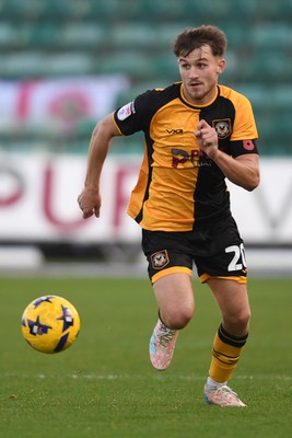 081125 - Newport County v Walsall - Sky Bet League 2 - Ben Lloyd of Newport County