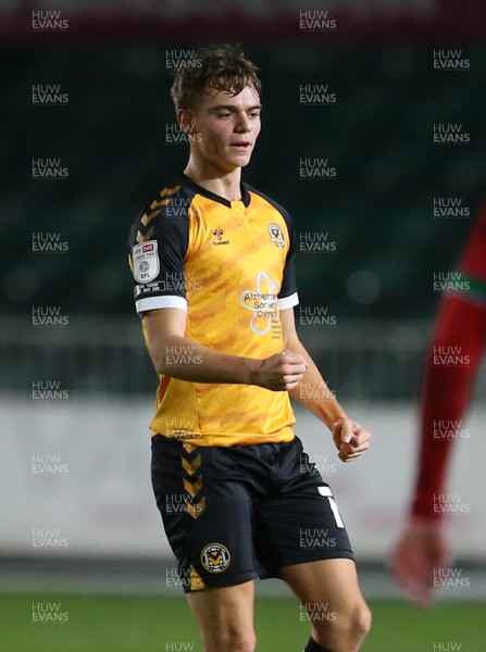 241120 - Newport County v Walsall - SkyBet League Two - Scott Twine of Newport County celebrates scoring a goal