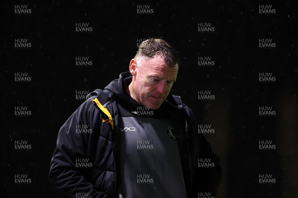311023 - Newport County v West Ham United U21s - Carabao Cup - Newport County Manager Graham Coughlan 