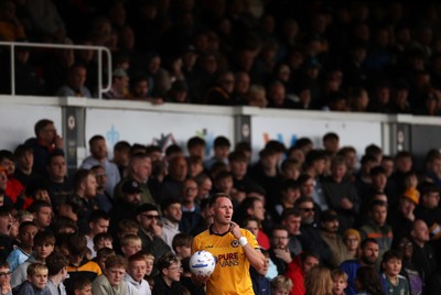 171026 - Newport County v York City, SkyBet League Two - Cameron Norman of Newport County 