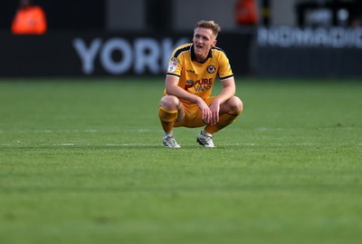 171026 - Newport County v York City, SkyBet League Two - Dejected Matt Smith of Newport County at full time