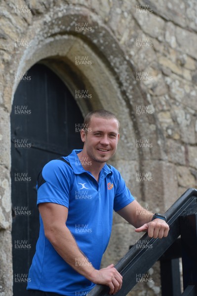 310713 - Newport-Gwent Dragons Kit Launch -Dragons new signing Richie Rees