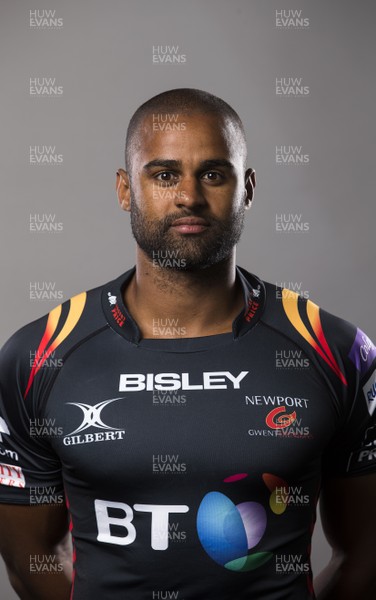 110816 - Newport Gwent Dragons Squad Headshots - Aled Brew