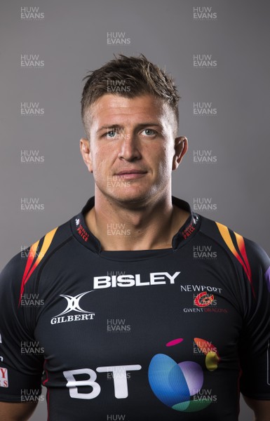 110816 - Newport Gwent Dragons Squad Headshots - Ed Jackson