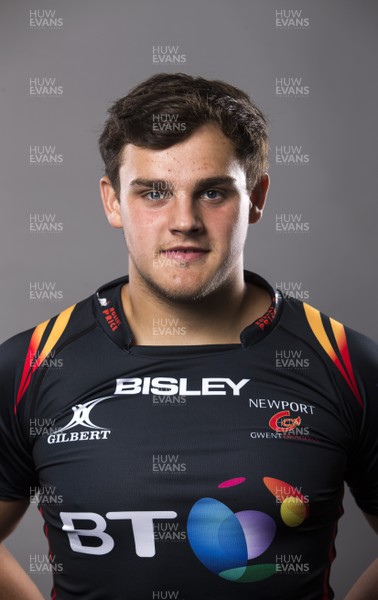 110816 - Newport Gwent Dragons Squad Headshots - Ellis Shipp