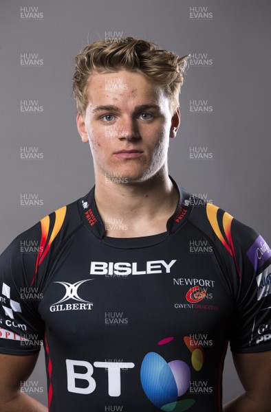 110816 - Newport Gwent Dragons Squad Headshots - George Gasson