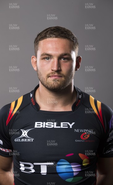 110816 - Newport Gwent Dragons Squad Headshots - Harrison Keddie