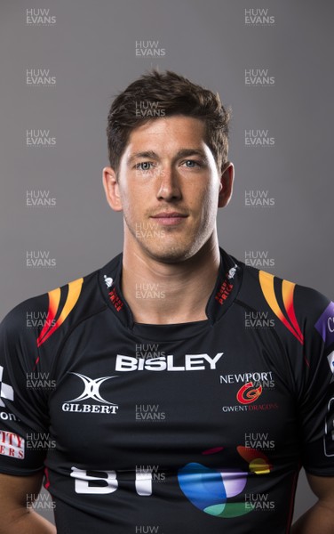 110816 - Newport Gwent Dragons Squad Headshots - Sam Beard